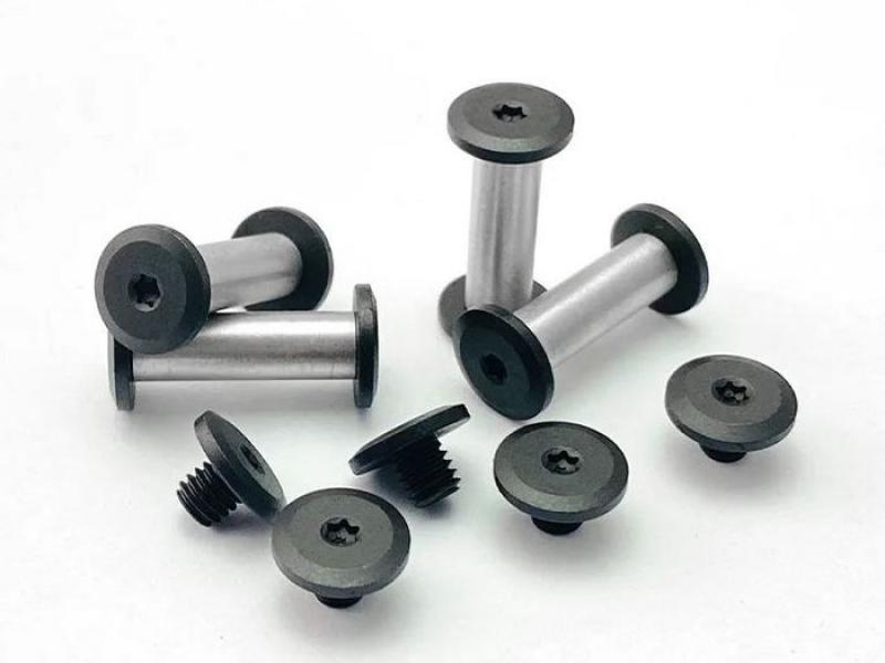 Стяжка Pivot чорна Потайна "Torx" - 5 мм  - 10 шт.