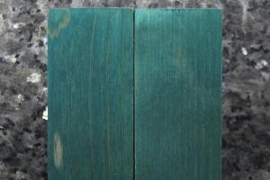 Брусок - Явір стабілізований - Stab Wood Lab - Смарагдовий