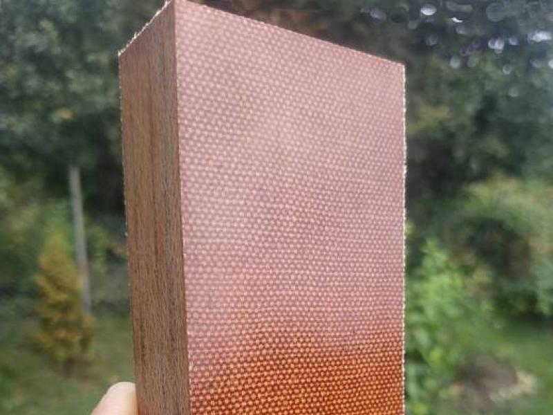 Брусок Micarta Canvas - Tan Brown (Vintage)