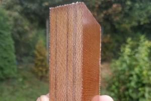 Брусок Micarta Canvas - Tan Brown (Vintage)