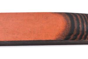 Micarta Terracotta-Black - 8х120х240 мм.