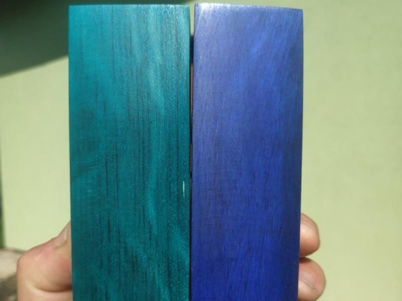 Брусок Граб тонований - Зелений