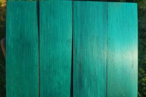 Брусок Граб тонований - Зелений