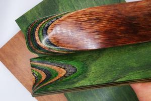 Gemswood laminated wood - Forest Camo - 40 х 250 мм.