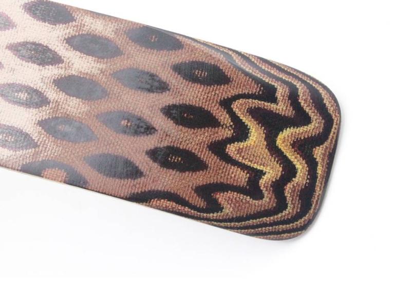 Micarta Python Canvas - Black/Natural/Brown/Red - 6 мм