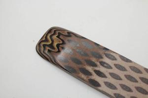 Micarta Python Canvas - Black/Natural/Brown/Red - 6 мм