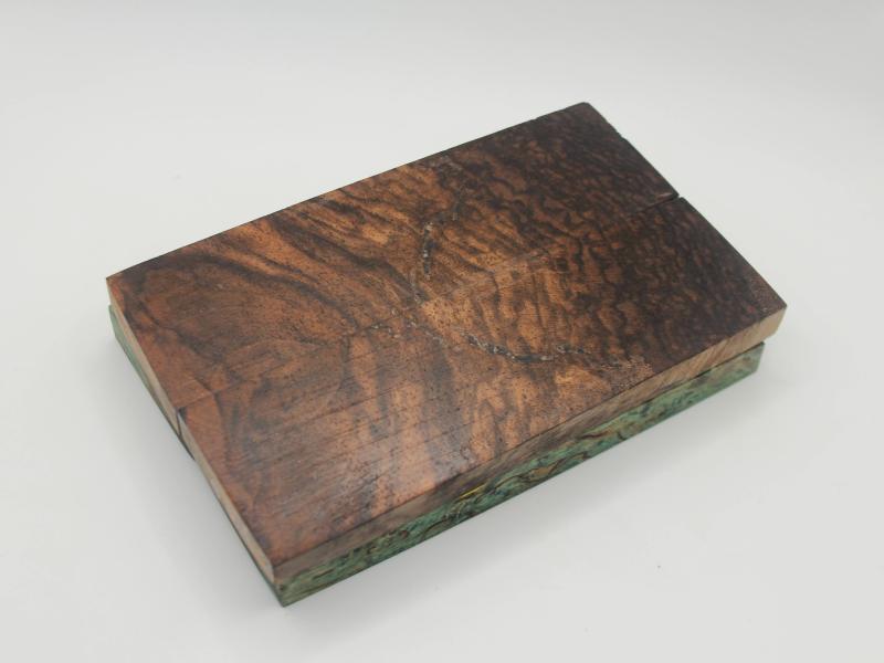 Стабілізований корінь горіха - накладки №17