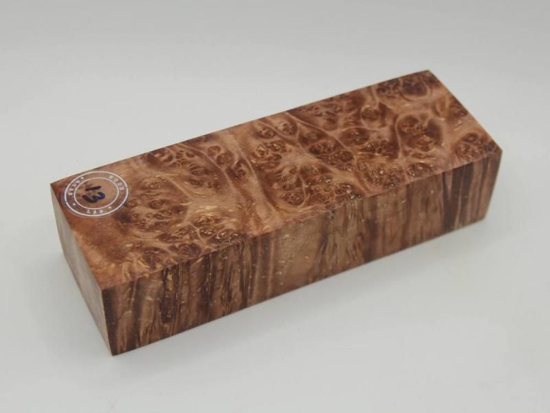 Брусок Клен копчений стабілізований - Stab Wood Lab - 13
