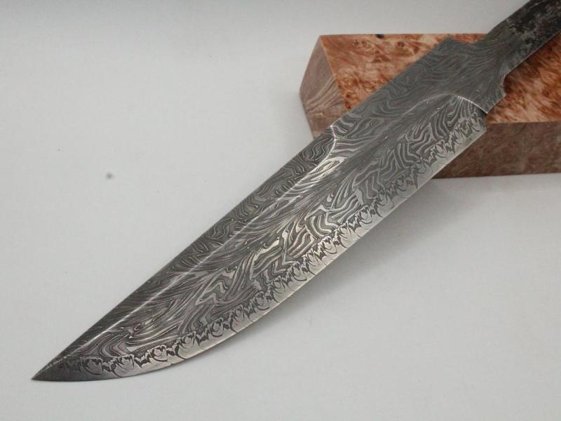 Авторський Клинок - VG-205 Bowie (Мозаїчний Дамаск) - "Дзета"